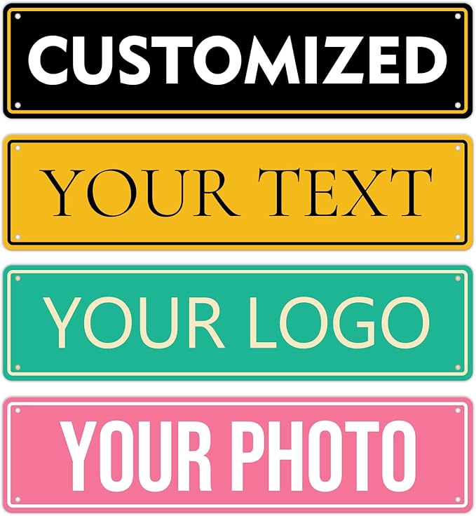 Custom Signs Outdoor Metal by XIAYUEHUA
