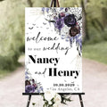 Gothic Halloween Wedding Welcome Til Death Do Us Part Sign by Mapileng%E2%84%A2