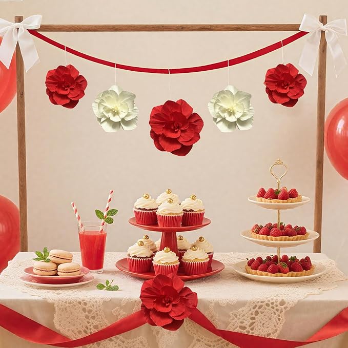 BRT Bearingshui Crepe Paper Flowers Decoration - Image 3