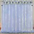 10ft x 7ft Baby Blue Chiffon Backdrop Curtain by WishCare