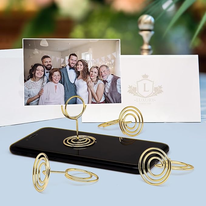 30PCS Table Number Holders Place Card Holder - Image 6