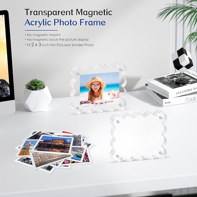 6Pack Magnetic Acrylic Picture Frames 2×3 Inch - Image 4