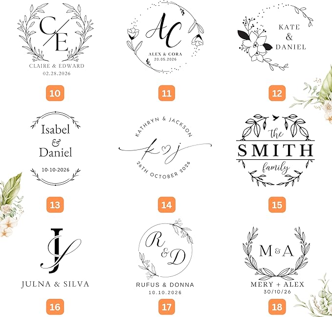 Custom Wedding Embosser, Personalized Embosser - Image 4