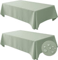 Fitable Textured Table Cloth for Rectangle, 2 Pack by Fitable