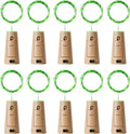 Aluan Wine Bottle Lights with Cork, 20 LED 10 Pack Fairy String Lights by Aluan