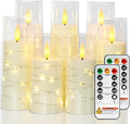 Raycare Flameless Candle with Remote Timer, 7 Flickering Acrylic Battery by Raycare