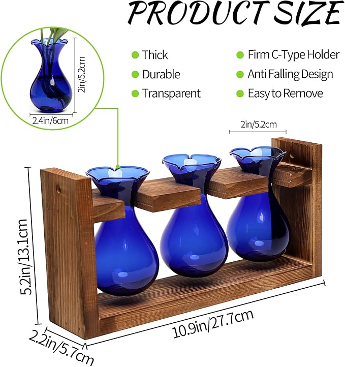 Plant Propagation Station Plant Terrarium Unique Birthday Gifts - Image 3