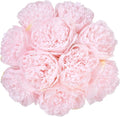 U'Artlines 20 Heads Artificial Peony Silk Flower Leaf Home Office Wedding Party by UArtlines
