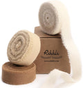 Ribbli 3 Rolls Beige Ribbon 5/8 Inch x 18Yards Ivory Nude Khaki Handmade Cotton by Ribbli