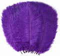 YAKRUNA 30PCS Purple Ostrich Feathers Bulk 12-14 Inches by YAKRUNA