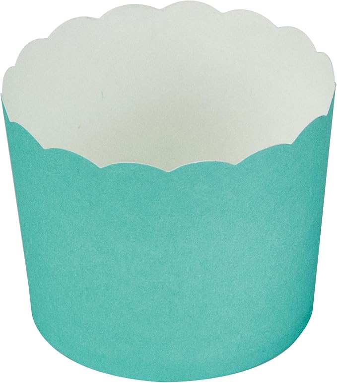 Panificio 6 Ounce Cupcake Wrappers, 200 Scalloped Baking Cups - Image 12