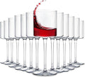 Plastic Goblets Wine Glasses - 12Oz Acrylic Wine Glasses Origami Unbreakable by Lueumxc