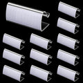 12 Pieces Table Skirting Clips Clear Tablecloth Clips by Maitys
