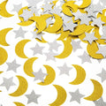Glitter Confetti Star and Moon for Table Wedding Birthday Eid Party Decoration by MOWO