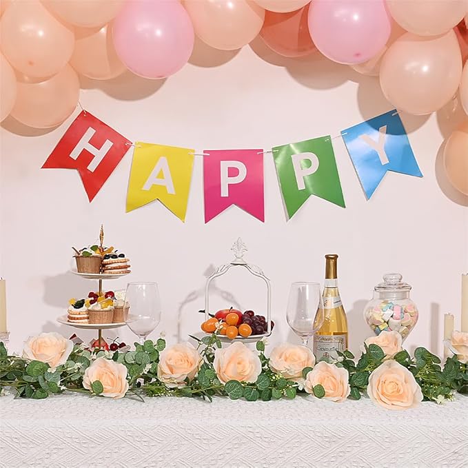 Dolicer 2Pcs 13Ft Artificial Eucalyptus Garlands - Image 9