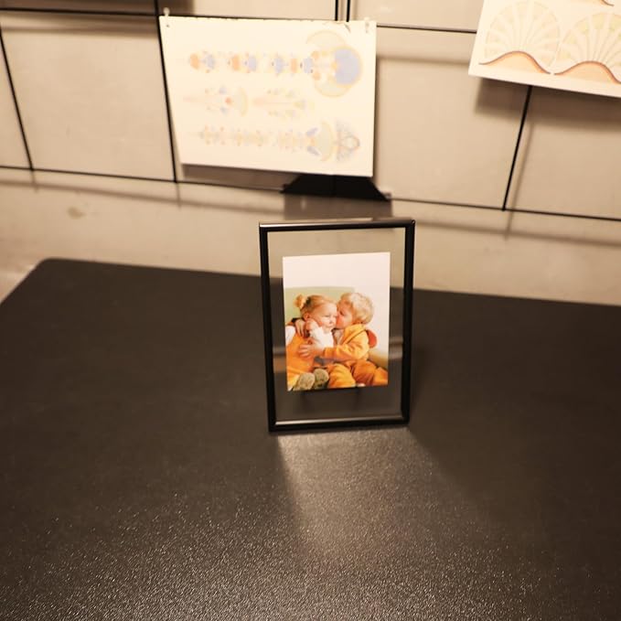 Black Floating Frame with Romantic Heart, - Image 6