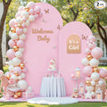 7.2FT 6FT Arch Backdrop Cover for Wedding, Birthday Party Decor, Chiara by Besutolife