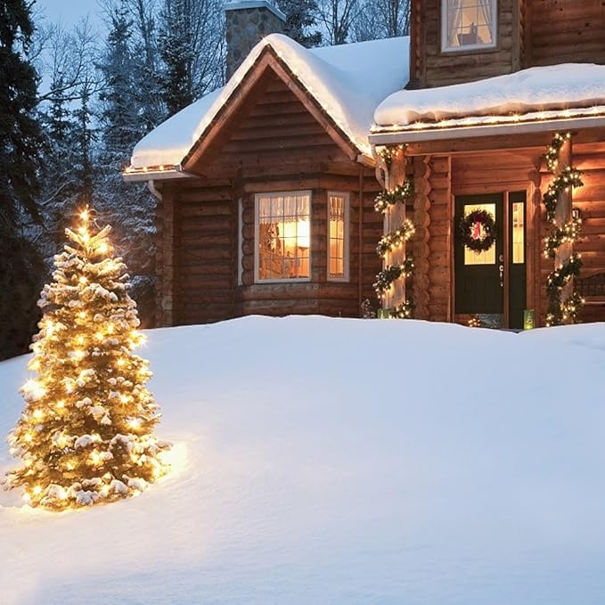 Battery Operated Christmas Lights - 16ft 50 LED String Lights - Image 4