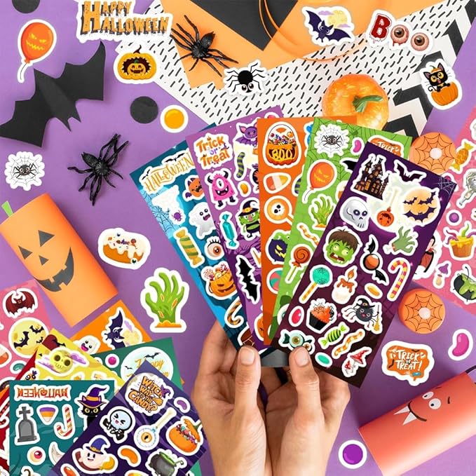 36 Sheets Halloween Stickers, Halloween Stickers - Image 3