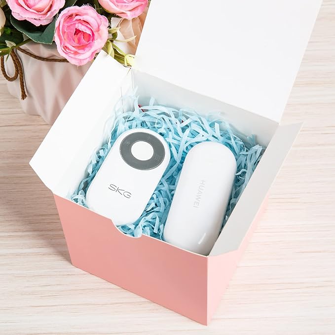 GEFTOL Small Pink Gift Box 50 Pack 4x4x4 inches Fold Box Easy Assemble Paper - Image 4