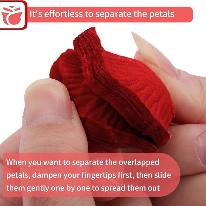 1000 Pcs Artificial Fake Rose Petals, Flower Petals - Image 4