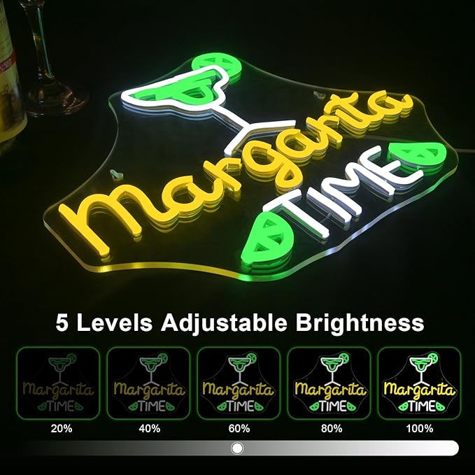Lucunstar Margarita Time Neon Sign - Image 5