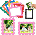 Kingdder 12 Pcs Scalloped Magnetic Picture Frame by Kingdder