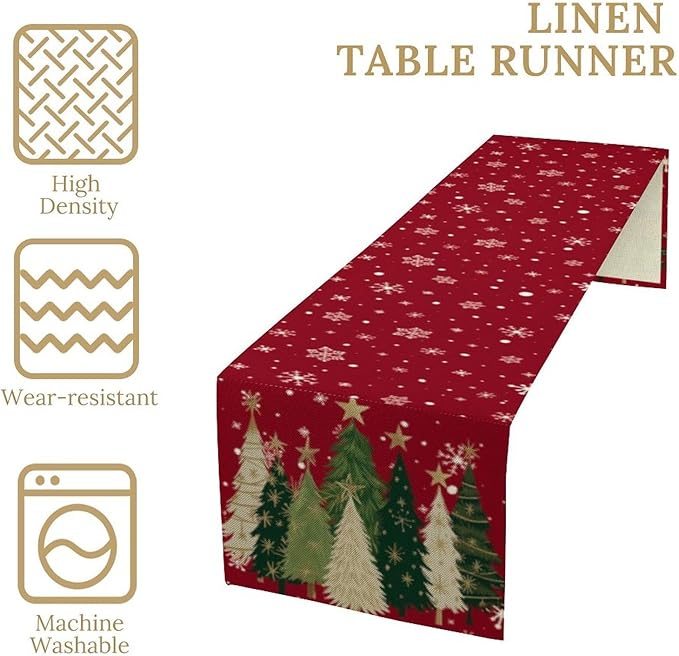 Merry Christmas Table Runner - Image 4
