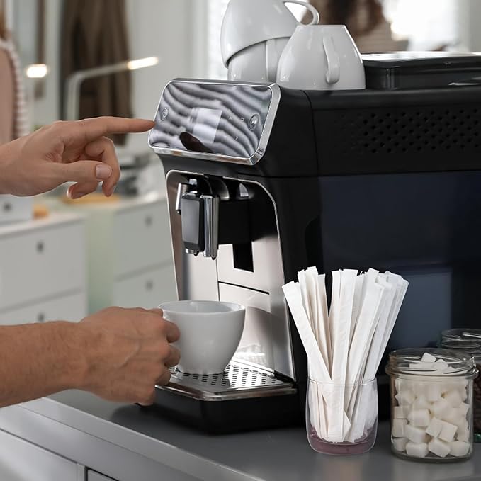250 Pcs Coffee Stirrers 5.5 Inch Wood Coffee Stir Sticks Individually Wrapped - Image 2