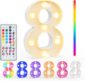 Pooqla Colorful Lighted Numbers by Pooqla