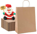 METRONIC Paper Gift Bags 10x5x13'' 100Pcs Brown Paper Bags by METRONIC