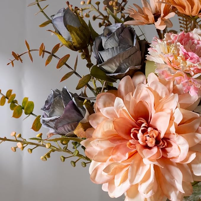 LESING Dahlia Flower Aritificial Flower - Image 3