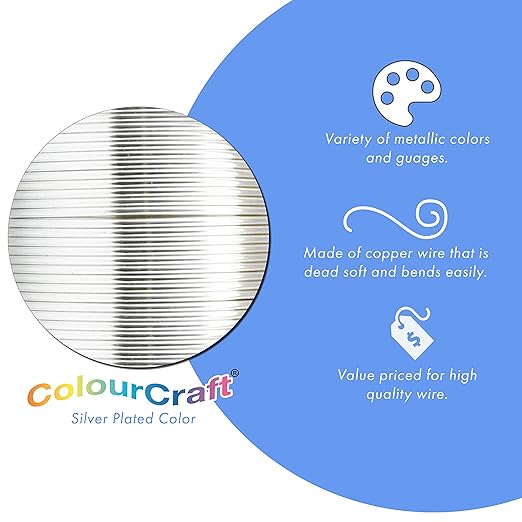 Beadalon ColourCraft Wire, 26 Gauge, 34 yd Spool - Image 2
