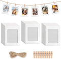 100 Pack Paper Picture Frames, 4x6 Inch Photo Strip Frame Hanging Photo Display by Neworkg
