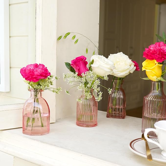 Pink Glass Bud Vases in Bulk 24 - Image 7