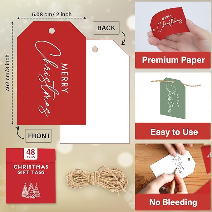 Elegant Christmas Gift Tags - Image 5