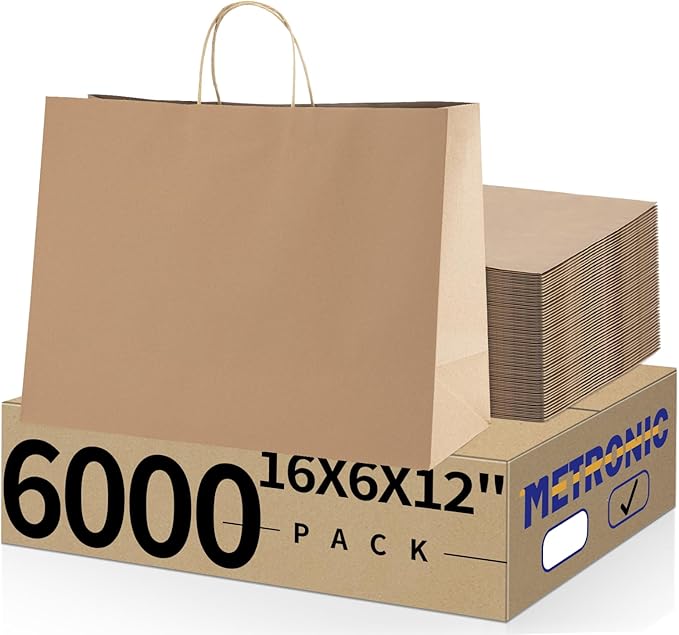 METRONIC Kraft Paper Gift Bags by METRONIC