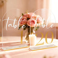 Wedding Table Numbers 1-20 by welcometodrtenvd