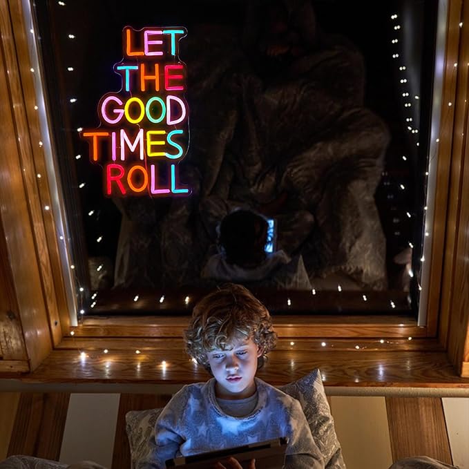 Let The Good Times Roll Neon Sign Good Times Sign Neon Light - Image 6