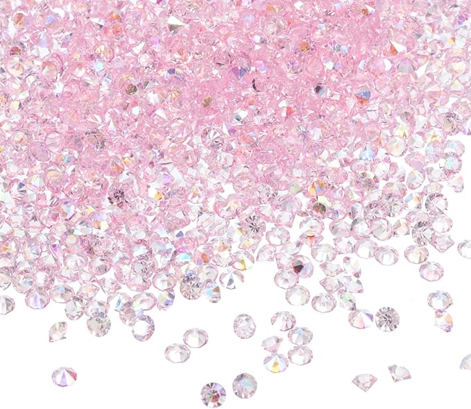 PATIKIL 14000Pcs Wedding Table Scatter Confetti Crystals 3mm Acrylic Diamonds by PATIKIL