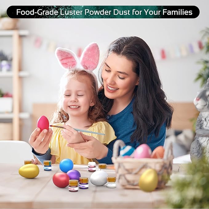 Jelife Green Edible Luster Dust - Image 6