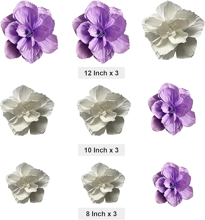 BRT Bearingshui Crepe Paper Flowers Decoration - Image 2