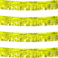 4 Pack Total 40 Feet Foil Fringe Garland Metallic Wall Hanging Drapes Tassel by CareCheer