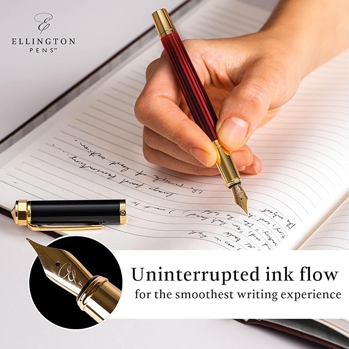 Ellington Pens Luxury Fountain Pen Set- Fountain Pens - Image 4