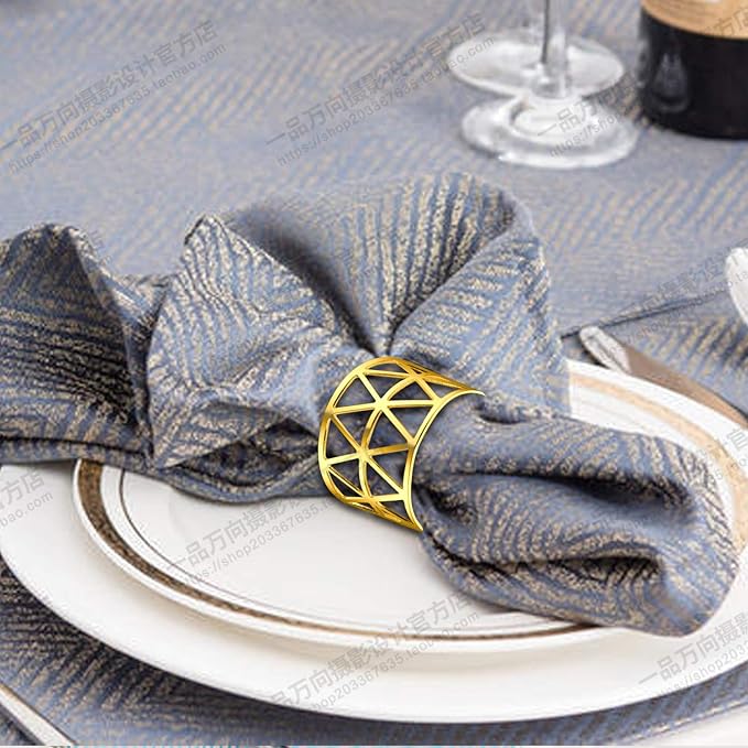 KPOSIYA Set of 20 Napkin Rings - Image 2