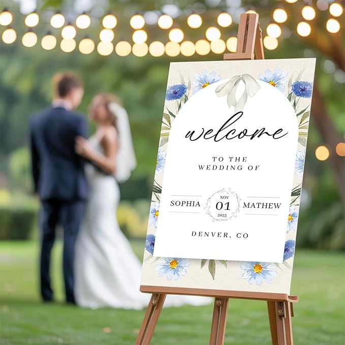 Customized Weddings Poster Signs - Image 2