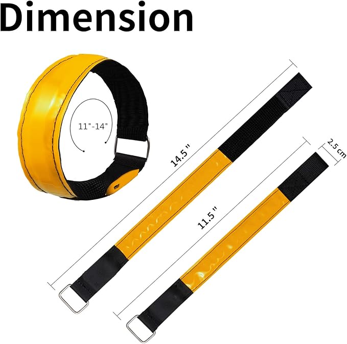 Rechargeable LED Armband for Running, Light Up LED Armband, High Visibility - Image 5