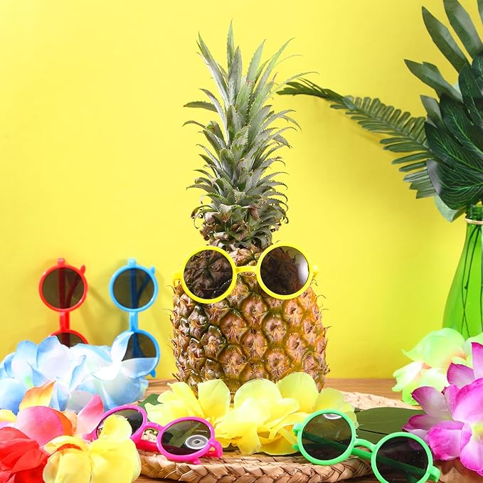 6 Sets Hawaiian Table Centerpieces Pineapple Luau Party Table Decorations - Image 4