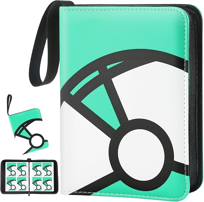 Trading Card Binder 4-Pockets, 400 Pockets Card Holder by LOYEE