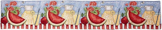 Tache Fruity Drinks Colorful Watermelon Lemonade Decorative Spring Summer Woven - Image 4